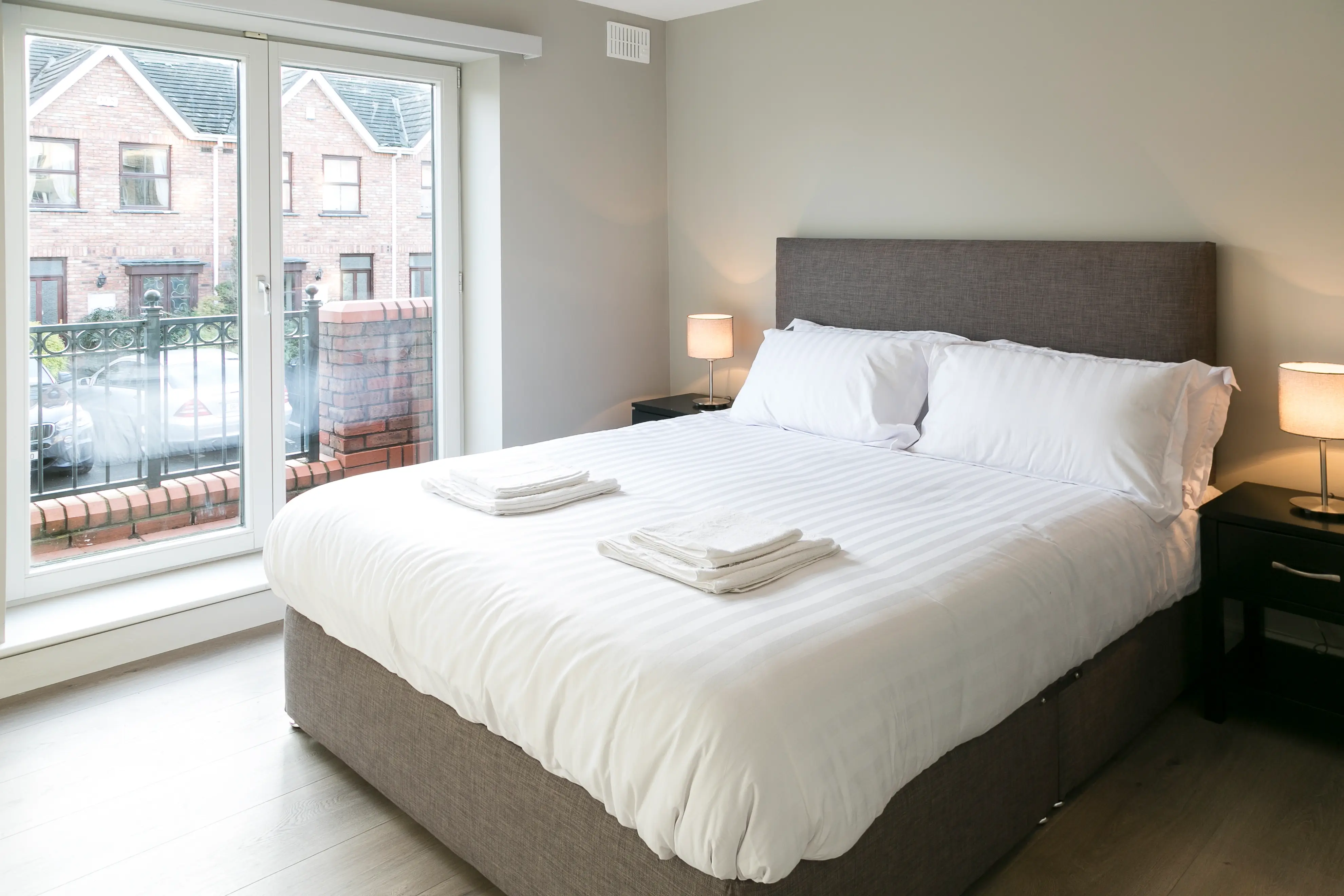 Double bedroom with private balcony