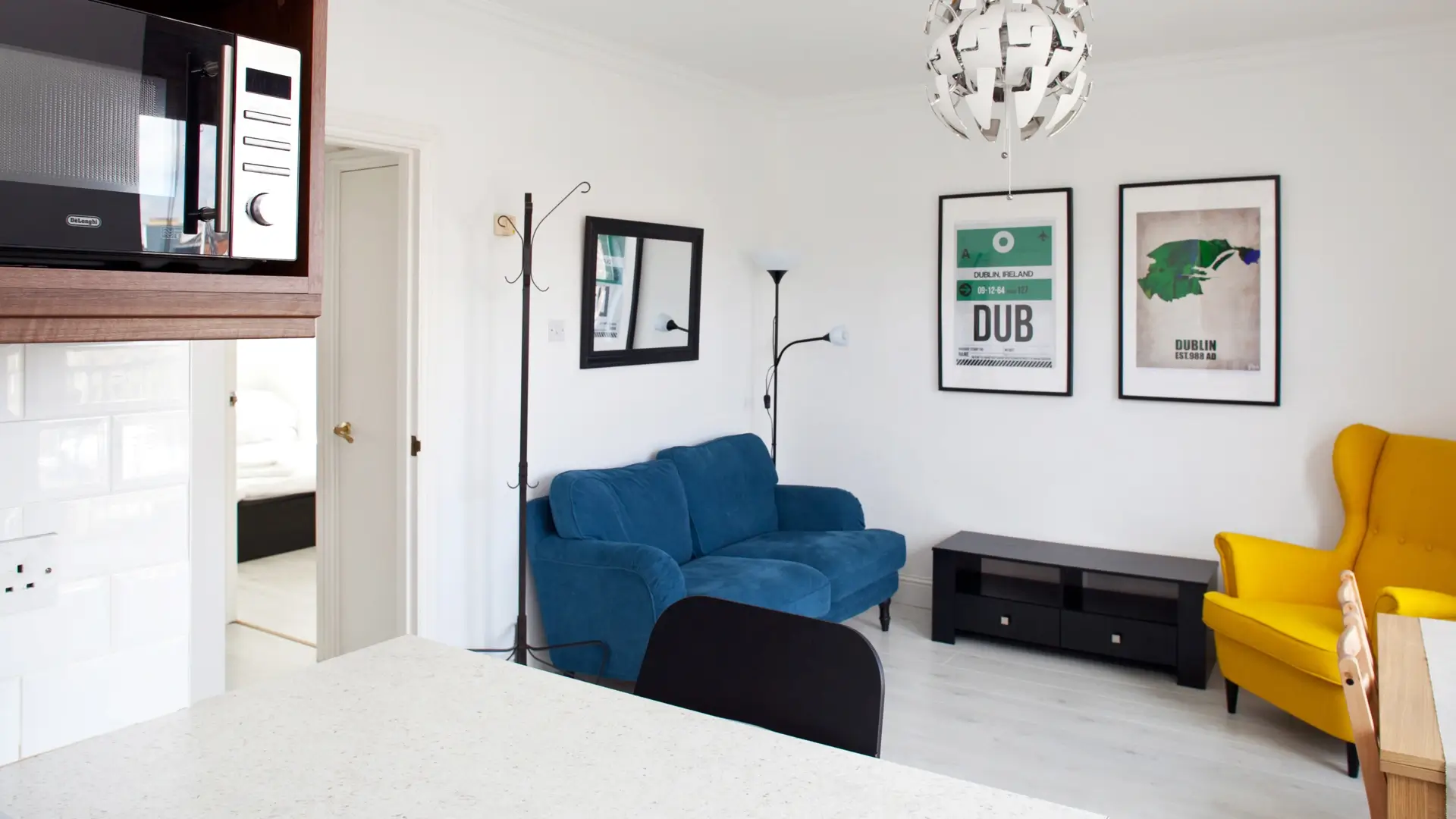 Elegant living room with classic decor