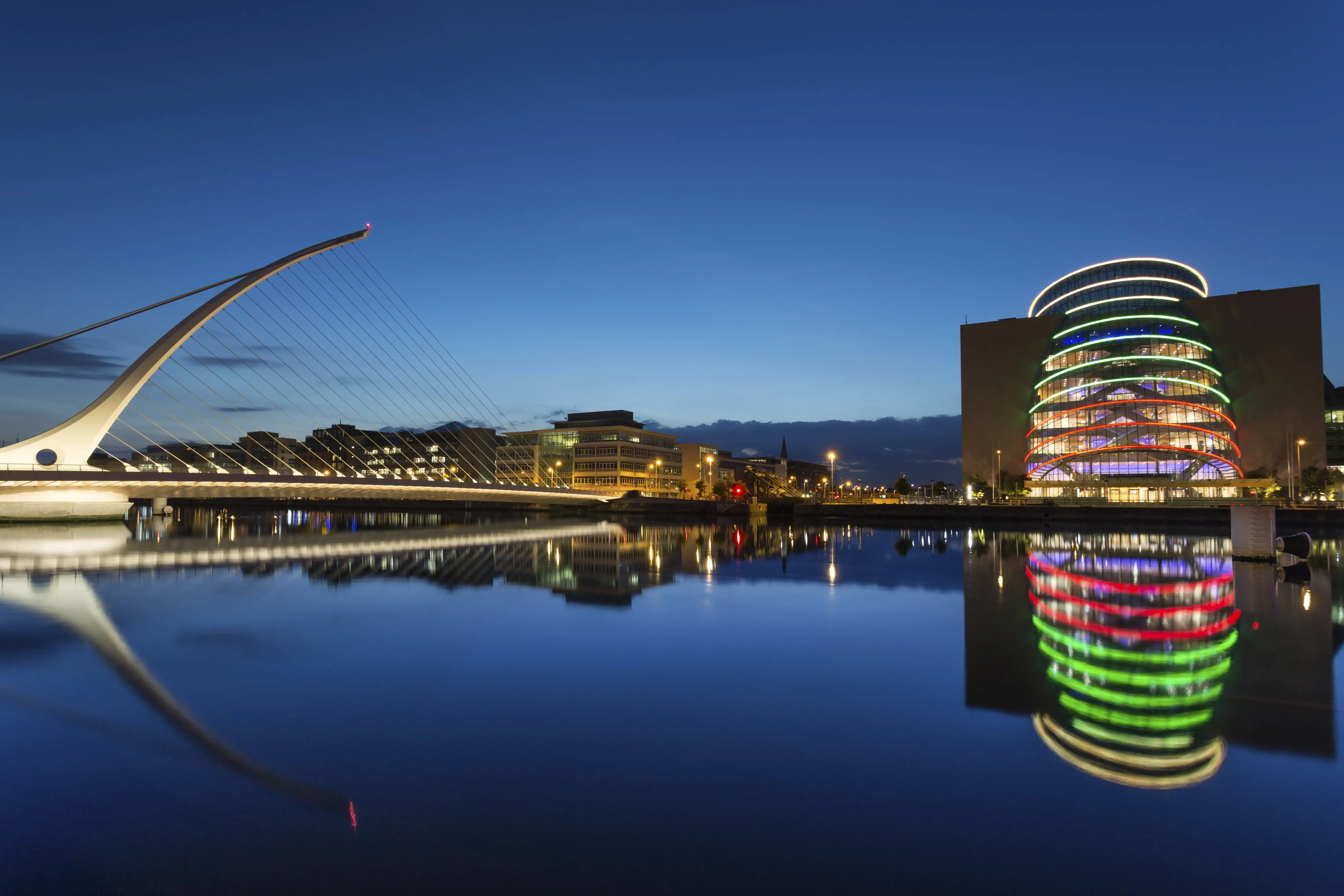 Dublin Convention Centre - Modern architecture in Dublin's Docklands